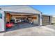 Spacious two-car garage, offering ample storage and parking at 11 1St E St, Nokomis, FL 34275