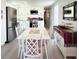 View of kitchen and dining area, showcasing open concept layout and design at 3414 Spanish Oak Ter, Sarasota, FL 34237
