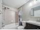 Bathroom with shower and bathtub combo at 4850 51St W St # 4205, Bradenton, FL 34210