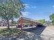 The parking area offers covered parking spaces and easy access to the residential buildings at 4850 51St W St # 4205, Bradenton, FL 34210