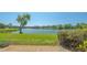 Picturesque lake view from a condo, showcasing lush greenery and a tranquil waterfront at 515 Spring Lakes Blvd # 515, Bradenton, FL 34210