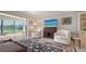 Bright living area with view of terrace and lake at 515 Spring Lakes Blvd # 515, Bradenton, FL 34210