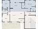 Detailed floor plan showcasing the layout with bedrooms, kitchen, living room, and garage at 5247 Carmilfra Dr, Sarasota, FL 34231