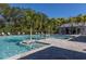 Stunning community pool with zero entry and ample space for residents to enjoy a refreshing swim at 7710 Seven Oaks Dr, Bradenton, FL 34201