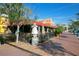 Inviting restaurant exterior with outdoor seating and a whimsical chef statue, promising a unique and enjoyable dining experience at 1064 N Tamiami Trl # 1604, Sarasota, FL 34236