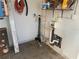 Image shows plumbing inside the garage, utilities and accessories available for use at 109 Colonia W Ln, Nokomis, FL 34275