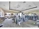 A modern gym featuring treadmills, elliptical machines, and free weights for residents' fitness needs at 1294 Riverscape St # D, Bradenton, FL 34208
