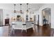 Bright kitchen features stainless appliances, granite counters, and pendant lighting at 1294 Riverscape St # D, Bradenton, FL 34208