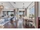 The living area and dining area feature an open floorplan and lots of natural light at 1294 Riverscape St # D, Bradenton, FL 34208