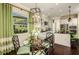 Open-concept kitchen and breakfast nook with ample natural light and stylish decor at 21221 Wacissa Dr, Venice, FL 34293
