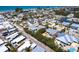 Waterfront community aerial view at 2703 Avenue B, Holmes Beach, FL 34217