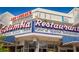 Charming Columbia Restaurant exterior with vintage signage and architectural details on a sunny day at 322 S Washington Dr, Sarasota, FL 34236