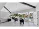 Bright living room with vaulted ceilings, canal views, and an open and airy design at 3941 14Th Ne Ln, St Petersburg, FL 33703