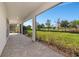 Covered patio provides ample room for outdoor living at 4881 Antrim Dr, Sarasota, FL 34240