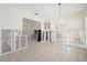 A kitchen featuring tile flooring, and lacking base cabinets with a stove installed at 516 71St St, Holmes Beach, FL 34217