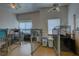 Dog kennels with metal gates and concrete flooring at 5949 225Th E St, Bradenton, FL 34211