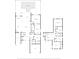 Detailed floor plan showcasing layout with swimming pool, bedrooms, living spaces and garage at 16626 Paynes Mill Dr, Lakewood Ranch, FL 34211