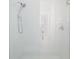 Modern shower with glass door and rainfall shower head at 16626 Paynes Mill Dr, Lakewood Ranch, FL 34211