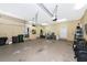 Spacious two car garage with neutral paint and garage door opener at 2305 Riverview Blvd, Bradenton, FL 34205