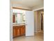 Bathroom features a granite vanity and tile floors at 2817 La Mancha Ct, Punta Gorda, FL 33950