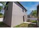 The exterior of the property features a back yard and privacy fence at 4501 20Th S Ave, St Petersburg, FL 33711