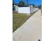 Yard features a white vinyl privacy fence at 4501 20Th S Ave, St Petersburg, FL 33711