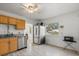 Bright and airy kitchen featuring stainless appliances and wood cabinets at 5001 15Th N Ave, St Petersburg, FL 33710