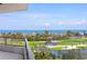 Beautiful waterfront and golf course views from this residence's private balcony at 545 Sanctuary Dr # B806, Longboat Key, FL 34228