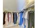 Walk in closet with plenty of hanging space at 7507 Preserves Ct # 7507, Sarasota, FL 34243