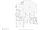 Detailed floor plan showcasing the layout of the home, including the living spaces and bedrooms at 832 Carnoustie Dr, Venice, FL 34293