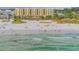 Scenic beachfront view showcasing the resort's proximity to the ocean and sandy shores at 915 Seaside Dr # 606 Weeks 6-7, Sarasota, FL 34242