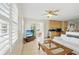 Cozy living room with view to the lanai at 10616 Ayear Rd, Port Charlotte, FL 33981