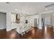 Spacious kitchen with a large center island, stainless steel appliances, and lots of storage at 11435 Apple Tree Cir, Bradenton, FL 34211