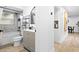 Bathroom featuring a tub/shower combo with tile surround and a modern vanity at 1311 Cypress Ave, Venice, FL 34285