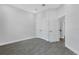 Spacious bedroom with light wood flooring and walk-in closet at 1620 Sea Haven Dr # 404, Punta Gorda, FL 33950