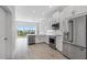 Bright kitchen featuring stainless steel appliances, sleek countertops, and an open layout design at 1620 Sea Haven Dr # 404, Punta Gorda, FL 33950