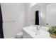 Modern bathroom featuring a vanity with a sink, toilet, and a mirror at 4308 Fly Rod Ter, Parrish, FL 34219