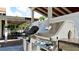Outdoor patio features gas grills, and granite countertops, ideal for outdoor cooking at 4325 46Th W Ave # 202, Bradenton, FL 34210