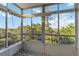 Balcony with exterior view, and an outdoor seating at 4440 Ironwood Cir # 508D, Bradenton, FL 34209