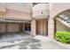 Attached garages offering covered parking and additional storage space to unit #7334 at 7334 Regina Royale # 74, Sarasota, FL 34238
