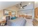 Cozy bedroom with high ceilings and a large bed at 906 134Th E St, Bradenton, FL 34212