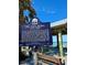 Historical marker with the Anna Maria City Pier information, highlighting the rich history and coastal views at 1019 Tideline Cv, Bradenton, FL 34209