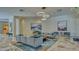 Spacious lobby with contemporary art, stylish furniture, and marble flooring at 1211 Gulf Of Mexico Dr # 704, Longboat Key, FL 34228