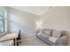 Cozy office area featuring a comfy couch and relaxing light at 15332 Serene Shores Loop St, Bradenton, FL 34211