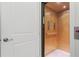 Interior view of wooden elevator at 319 Compass Point Dr # 201, Bradenton, FL 34209