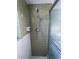 Shower includes green tiling, a shower head, and a glass door at 3705 Chinaberry Rd, Bradenton, FL 34208
