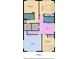Second floor plan featuring bedrooms, bathrooms, a den, and an office space at 4153 Camino Real, Sarasota, FL 34231