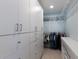 Spacious walk-in closet with ample storage and organization options at 606 Emerald Ln, Holmes Beach, FL 34217