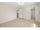 Bright bedroom features two closets and updated floors at 6732 Washington Pl, Bradenton, FL 34207