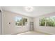 Bright bedroom features two windows and a large closet at 6732 Washington Pl, Bradenton, FL 34207